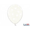 Balony 30cm, Serduszka, Crystal Clear