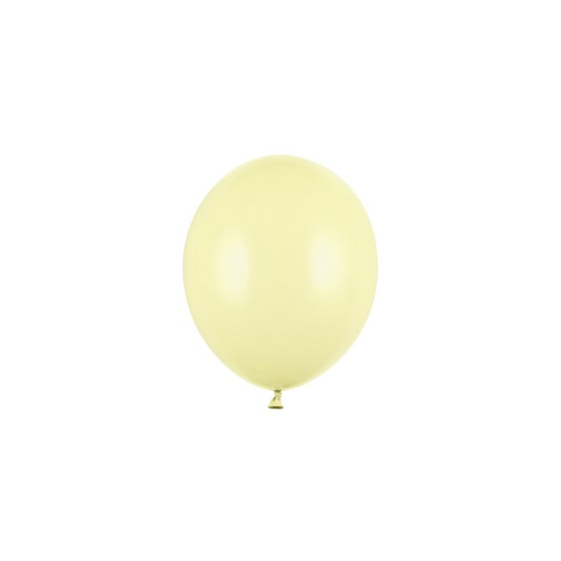Balony Strong 12cm, Pastel Light Yellow