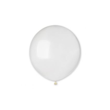 Balony G150 pastel - Białe/ 5 szt.