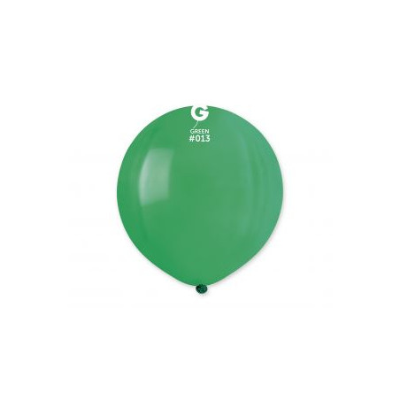 Balony G150 pastel 19" - ciemnozielone 13/ 5 szt.