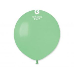 Balony G150 pastel 19" - zielone-miętowe 77/ 5 szt