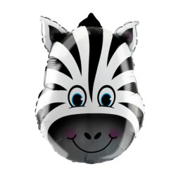 Balon foliowy zebra 61cm x 91cm