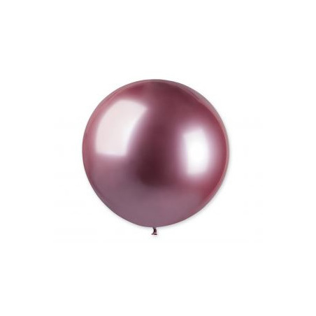 Balon GB30, kula shiny 0,80m - różowa