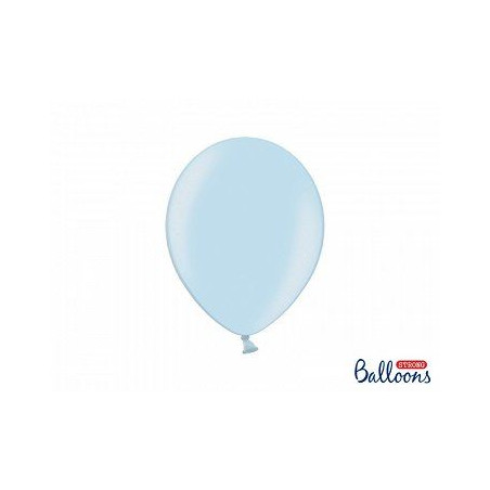 Balony Strong 27cm, Metallic Baby Blue