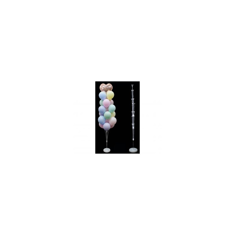 Stelaż na bukiet z 19 balonów, 162 cm