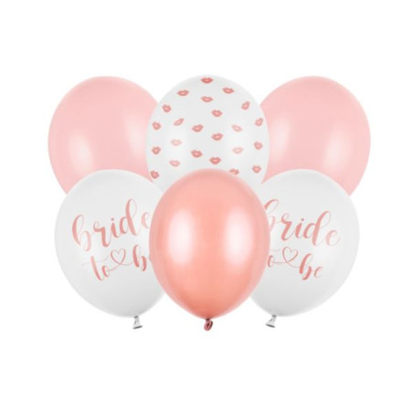 Balony 30 cm, Bride to be, mix