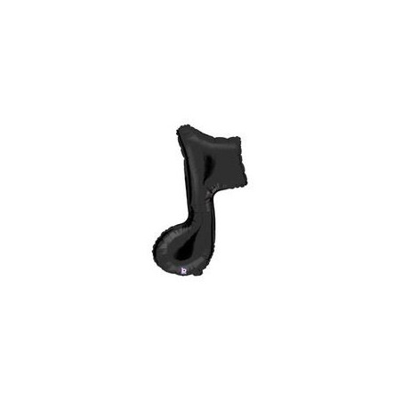 Balon Grabo 35'' 89cm Music Note Single Black