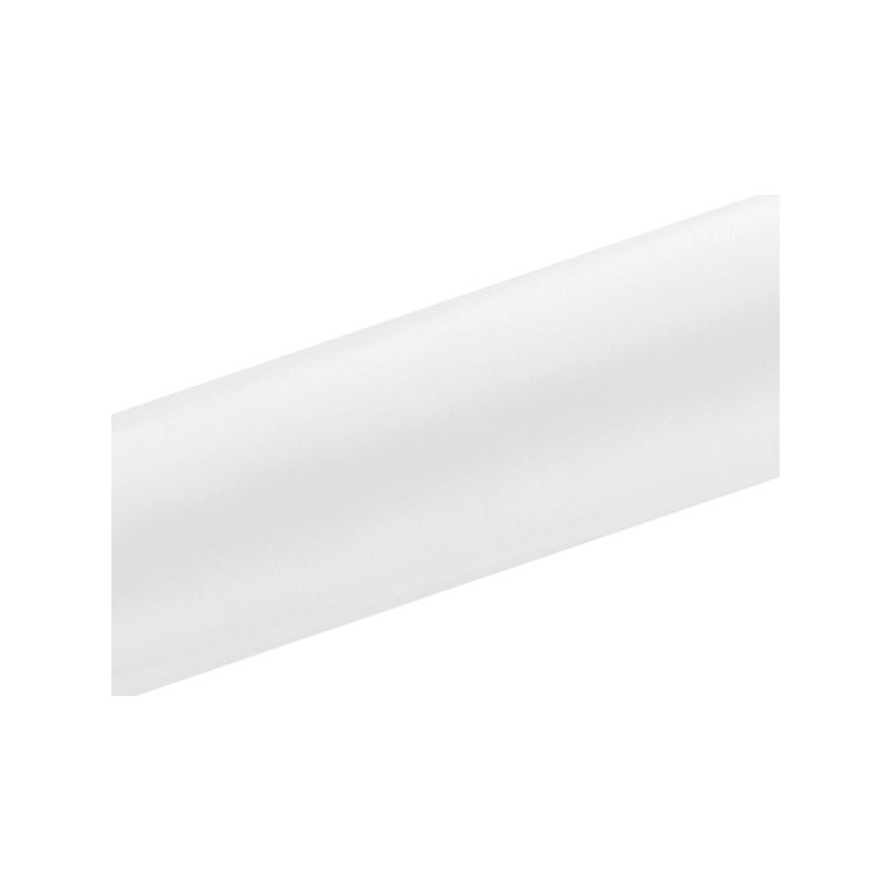 Satyna gładka  0.16x9m - biały