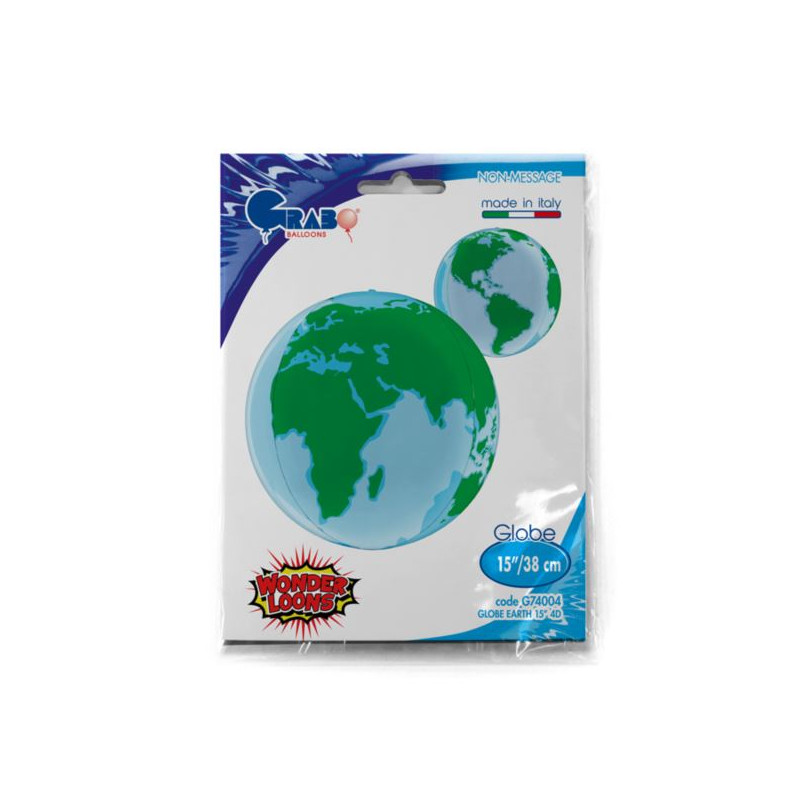 Balon Grabo Globe Earth