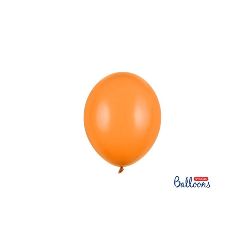 Balony Strong 27cm, Pastel Mand. Orange 10szt.