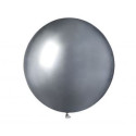 Balony GB150 shiny 19 cali - srebrne/ 5szt