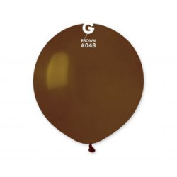 Balony G150 pastel 19 cali - brązowe