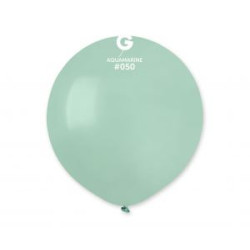 Balony G150 pastel 19" - turkusowo-zielone 5szt