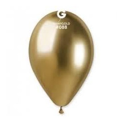 Balony GB120 shiny 13" - złote 50 szt.