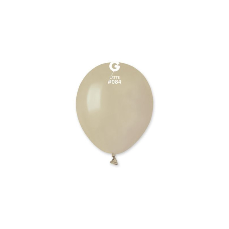 Balon A50 pastel 5" - "Caffe Latte" / 100 szt.