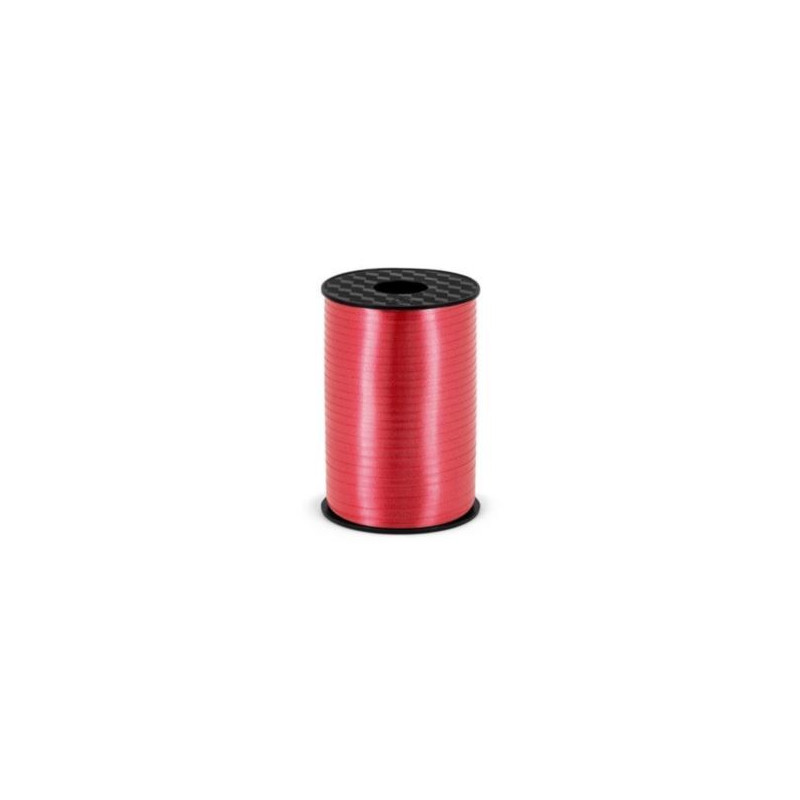 Wstążka plastikowa, czerwony.5mm/225m