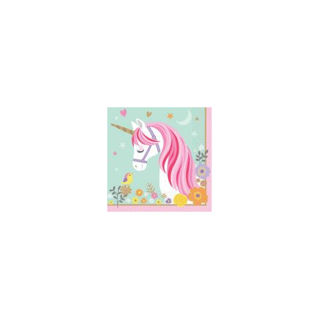 Serwetki Magical Unicorn 33 cm