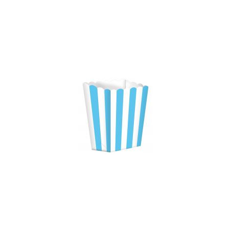 Pojemnik na popcorn 9,5 x 13,5 cm turkus