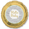 Balon foliowy hello baby 43cm