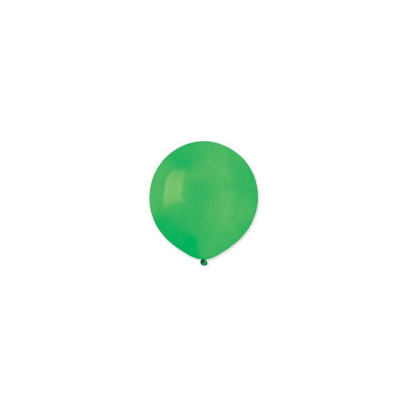 Balony G150 pastel 19" - zielone 12/ 50 szt.