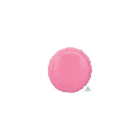 Balon foliowy okrągły "Helles Bubble Gum Pink"