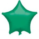 Balon, foliowy Gwiazda met.zieleń 48 cm