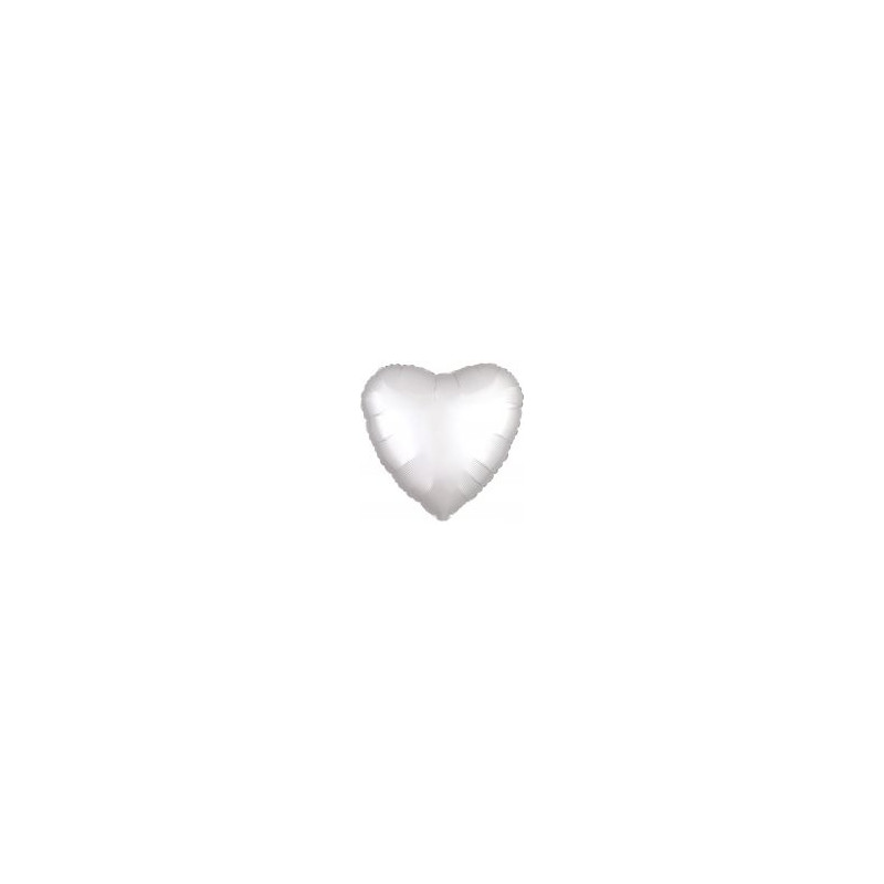Balon foliwoy "Satin Luxe White" 43cm