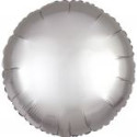 Balon foliowy okrągły satyna "Platinium"