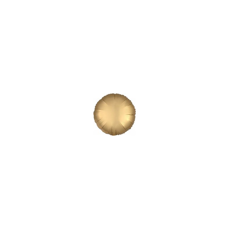 Balon foliowy okrągły "Satin Luxe Gold Sateen"