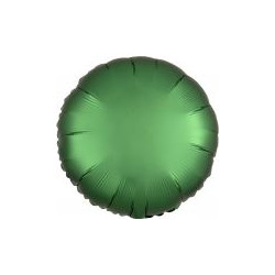 Balon foliowy okrągły, "Satin Luxe Emerald"