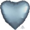 Balon foliowy serce"Satin Luxe Steel Blaue"