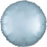 Okrągły Standard Satin Luxe pastelowy-niebies 43cm