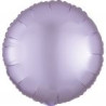 Okrągły Standard Satin Luxe  pastelowy-lila 43cm