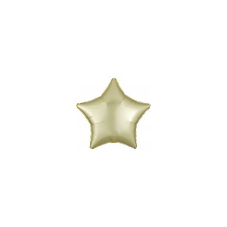 Standard Satin Luxe, pastelowy-zolty, gwiazda 43cm