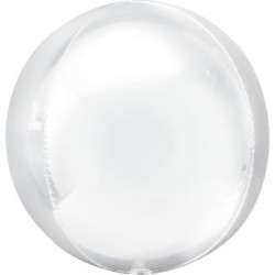 Orbz White balon foliowy luzem