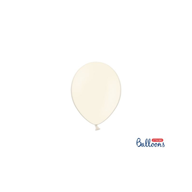 Balony Strong 12cm, Pastel Light Cream