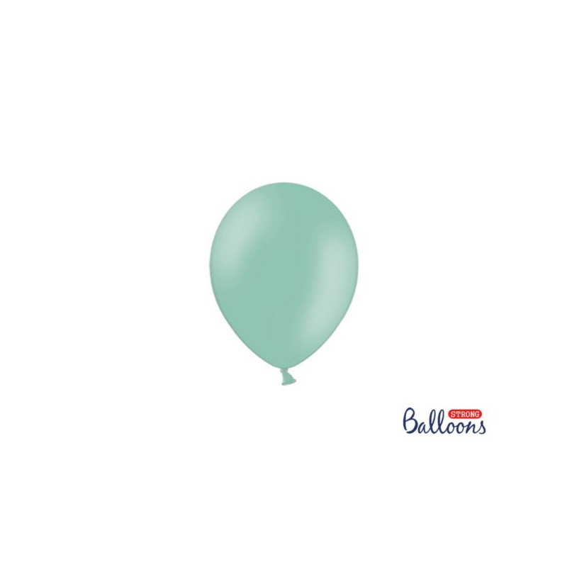 Balony Strong 12cm, Pastel Mint Green