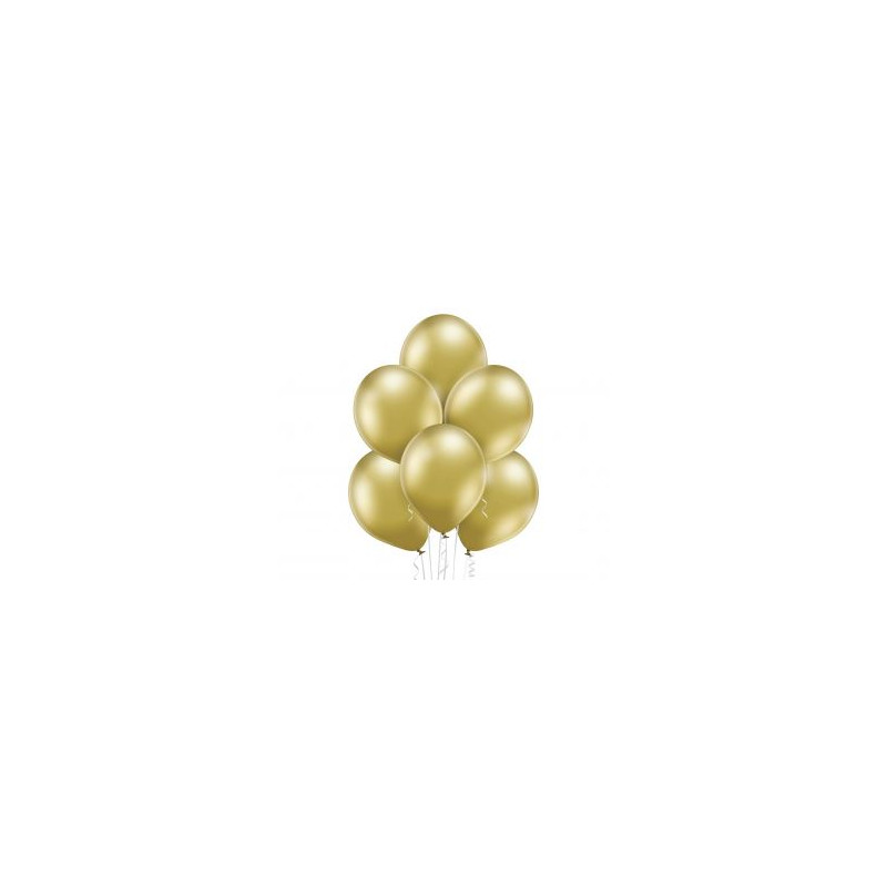 Balon 14" Glossy Gold 100 szt.