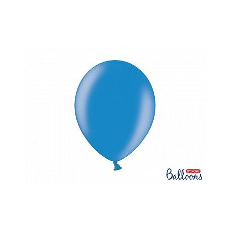 Balony Strong 30cm, Metallic Corn. Blue