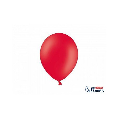 Balony Strong 27cm,Pastel Poppy Red,100