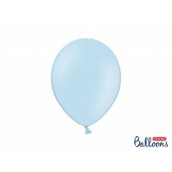 Balony Strong 27 cm, Pastel Baby Blue, 100 szt.