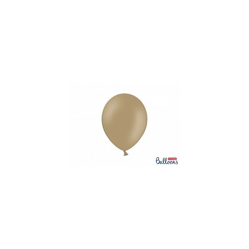 Balon Strong 27 cm, Cappuccino, 100 szt.