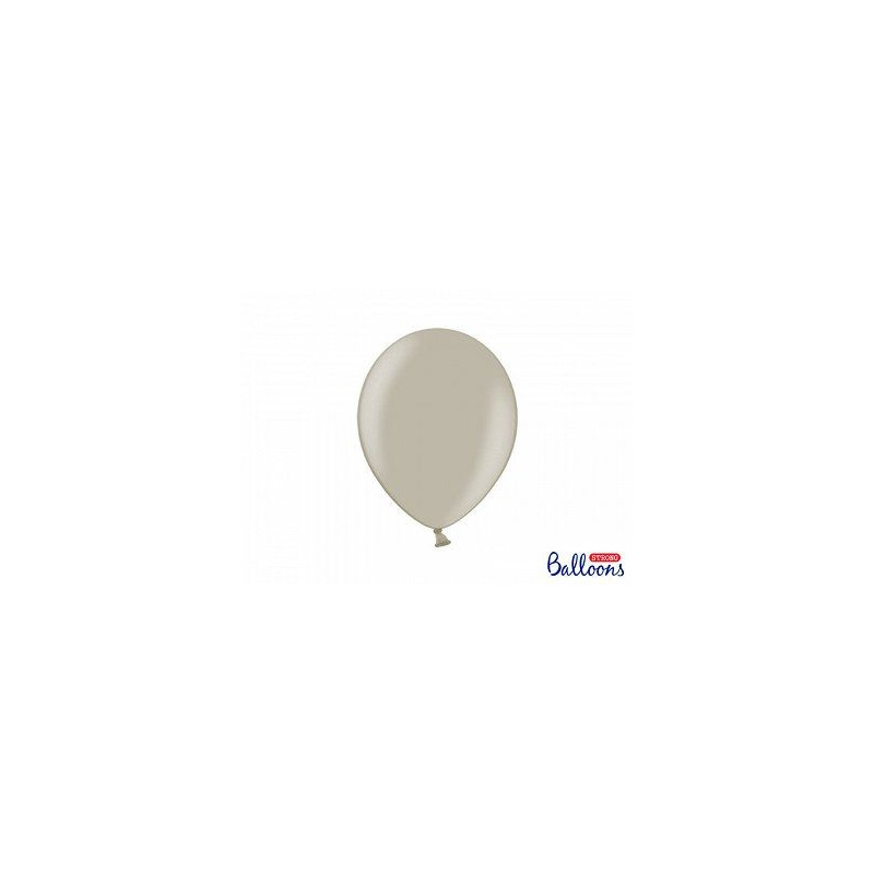 Balony Strong 27 cm, Pastel Warm Grey, 100 szt.