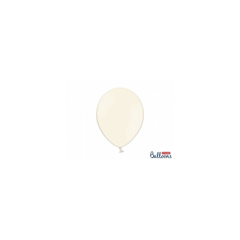 Balony Strong 30 cm, Pastel Light Cream, 100 szt.