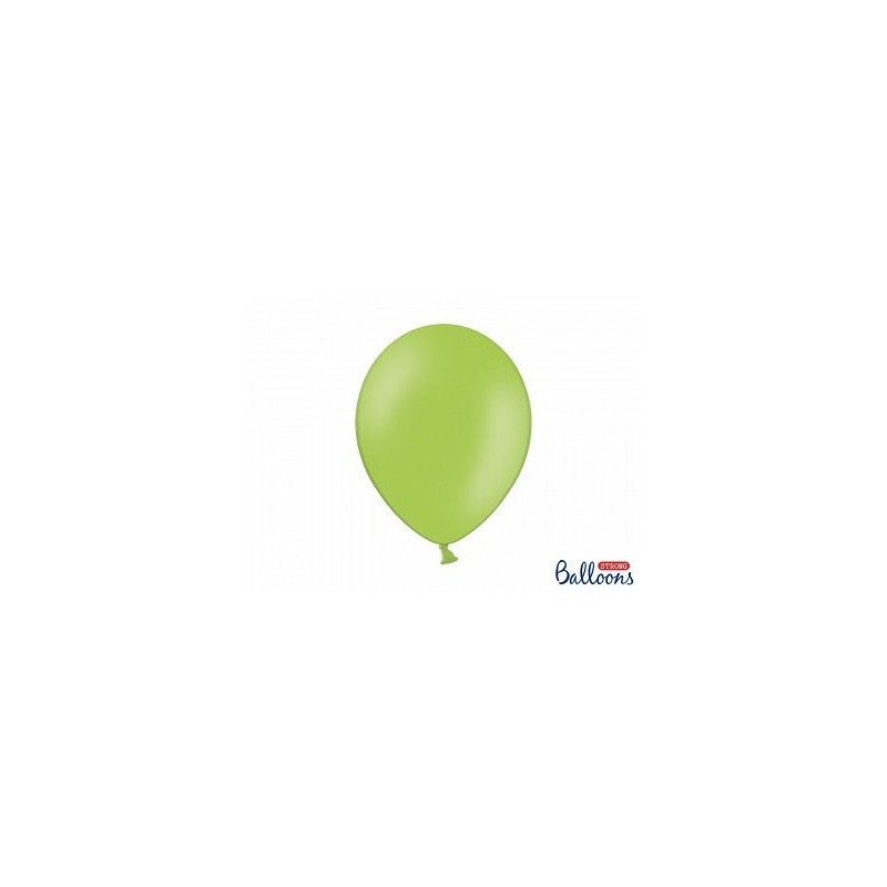 Balon Strong 30 cm Pastel Bright Green 100 szt.