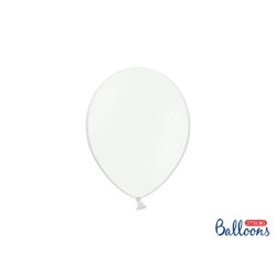 Balony Strong 23cm, Pastel Pure White