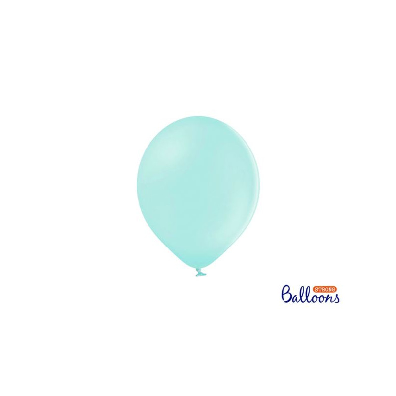 Balony Strong 27cm, Pastel Light Mint