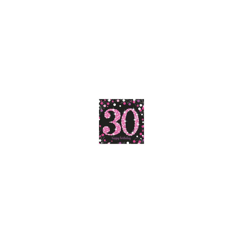 Serwetki HB "30" uroczysto, różowy