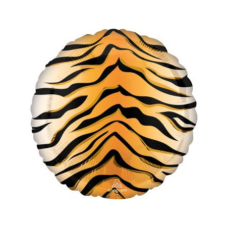 Balon foliowy tiger, tygrys 45cm