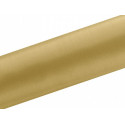 Satyna gładka, złoty, 0,16 x 9m